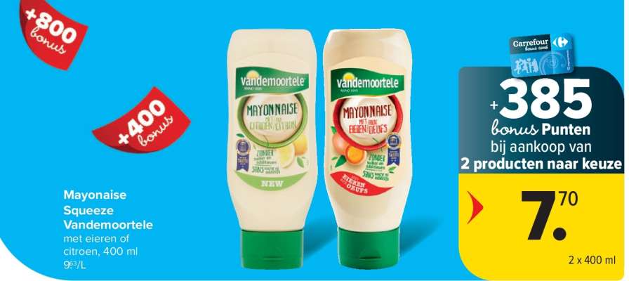 Mayonaise Squeeze Vandemoortele