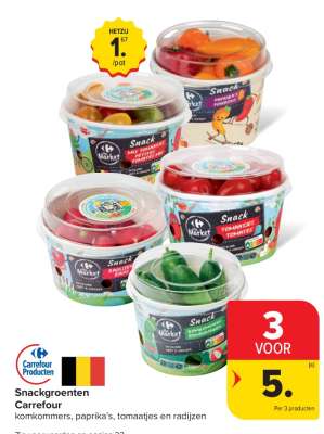 Snackgroenten Carrefour