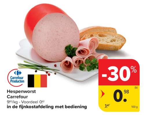 Hespenworst Carrefour