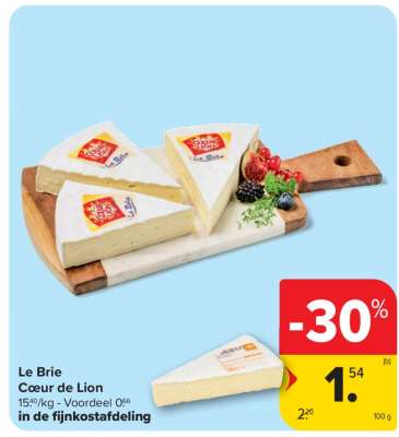 Le Brie Coeur de Lion