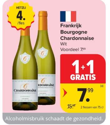 Frankrijk Bourgogne Chardonnay