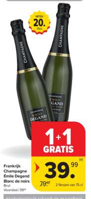 Frankrijk Champagne Émile Degand Blanc de noirs