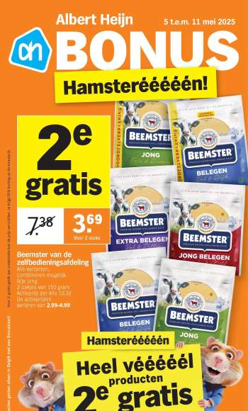 thumbnail - Albert Heijn folder - Hamsterééééén! 2 gratis