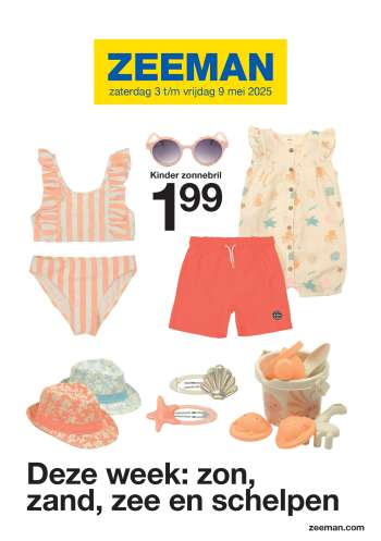 Zeeman-aanbieding - 03/05/2025 - 09/05/2025.