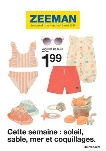 Zeeman-aanbieding - 03/05/2025 - 09/05/2025.