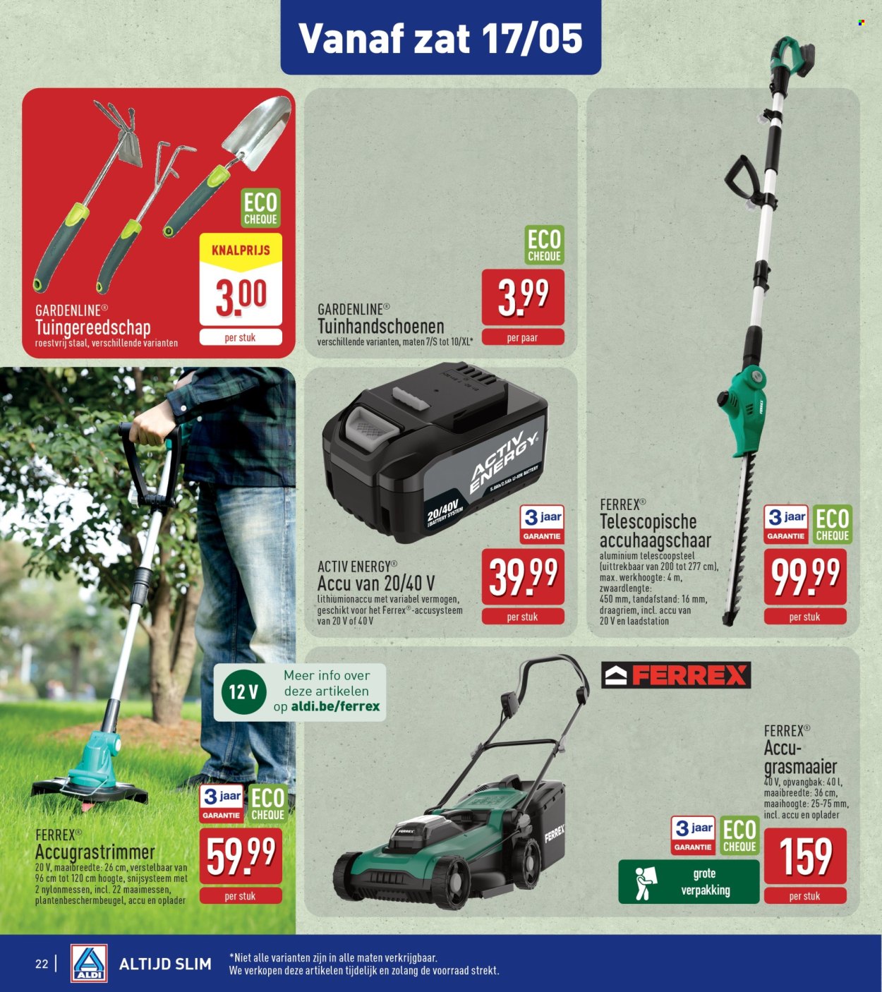 ALDI-aanbieding - 12/05/2025 - 17/05/2025. Pagina 1