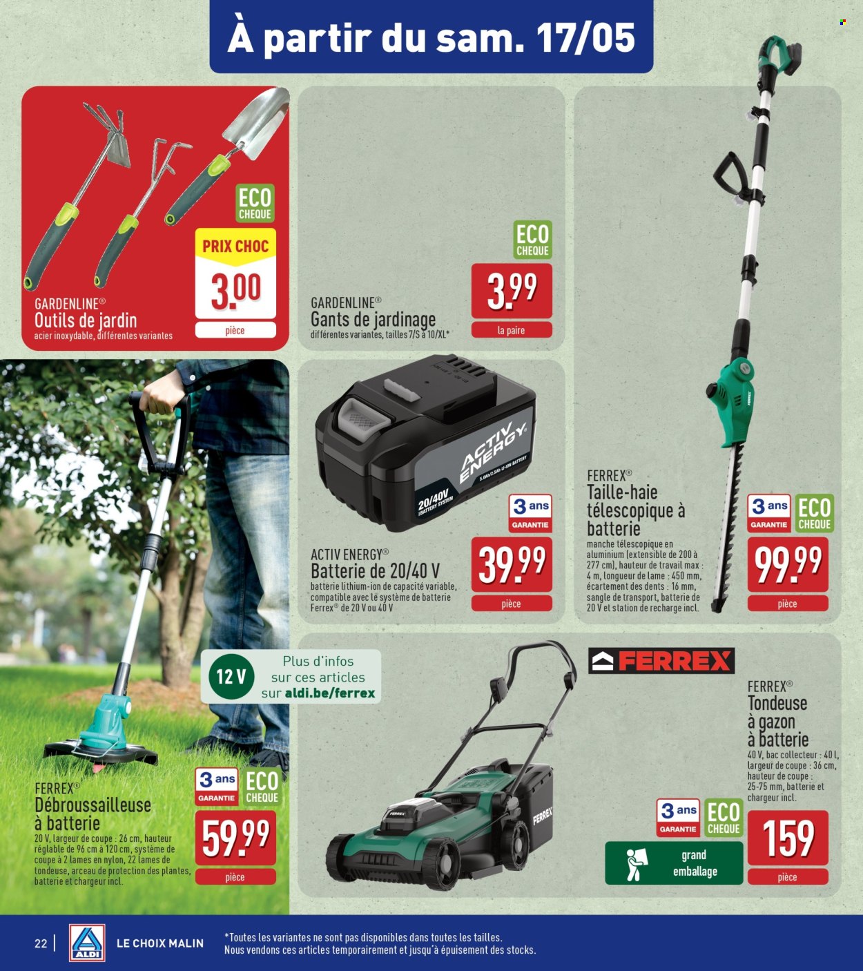 ALDI-aanbieding - 12/05/2025 - 17/05/2025. Pagina 1