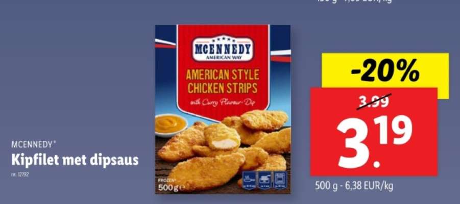 MCENNEDY Kipfilet met dipsaus