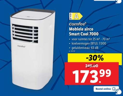 Comfee Mobiele airco Smart Cool 7000