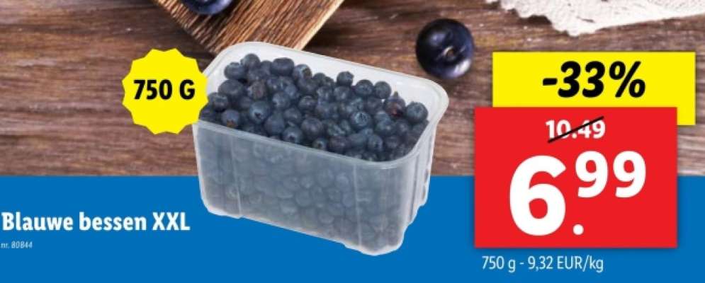 Blauwe bessen XXL