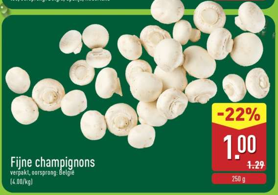 Fijne champignons