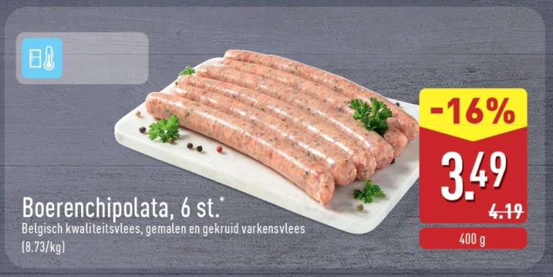 Boerenchipolata, 6 st.