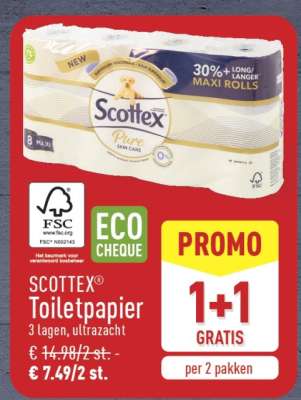 SCOTTEX® Toiletpapier