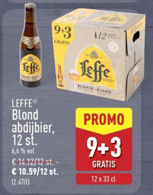 LEFFE Blond abdijbier, 12 st.