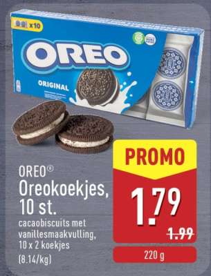 OREO Oreokoekjes, 10 st.