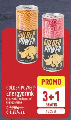 Golden Power Energydrink