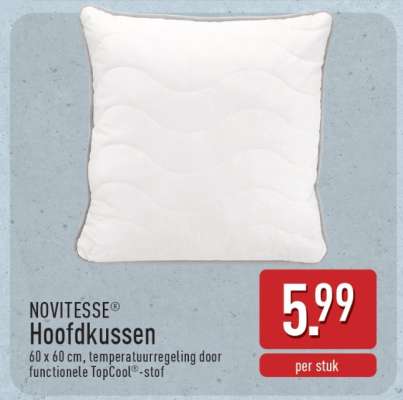 NOVITESSE Hoofdkussen