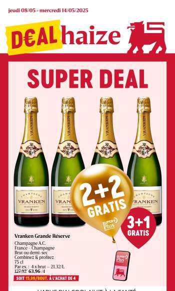 Delhaize-aanbieding - 08/05/2025 - 14/05/2025.