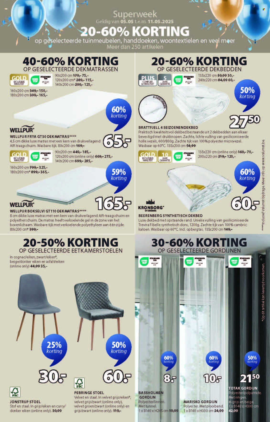 JYSK-aanbieding - 05/05/2025 - 18/05/2025. Pagina 1