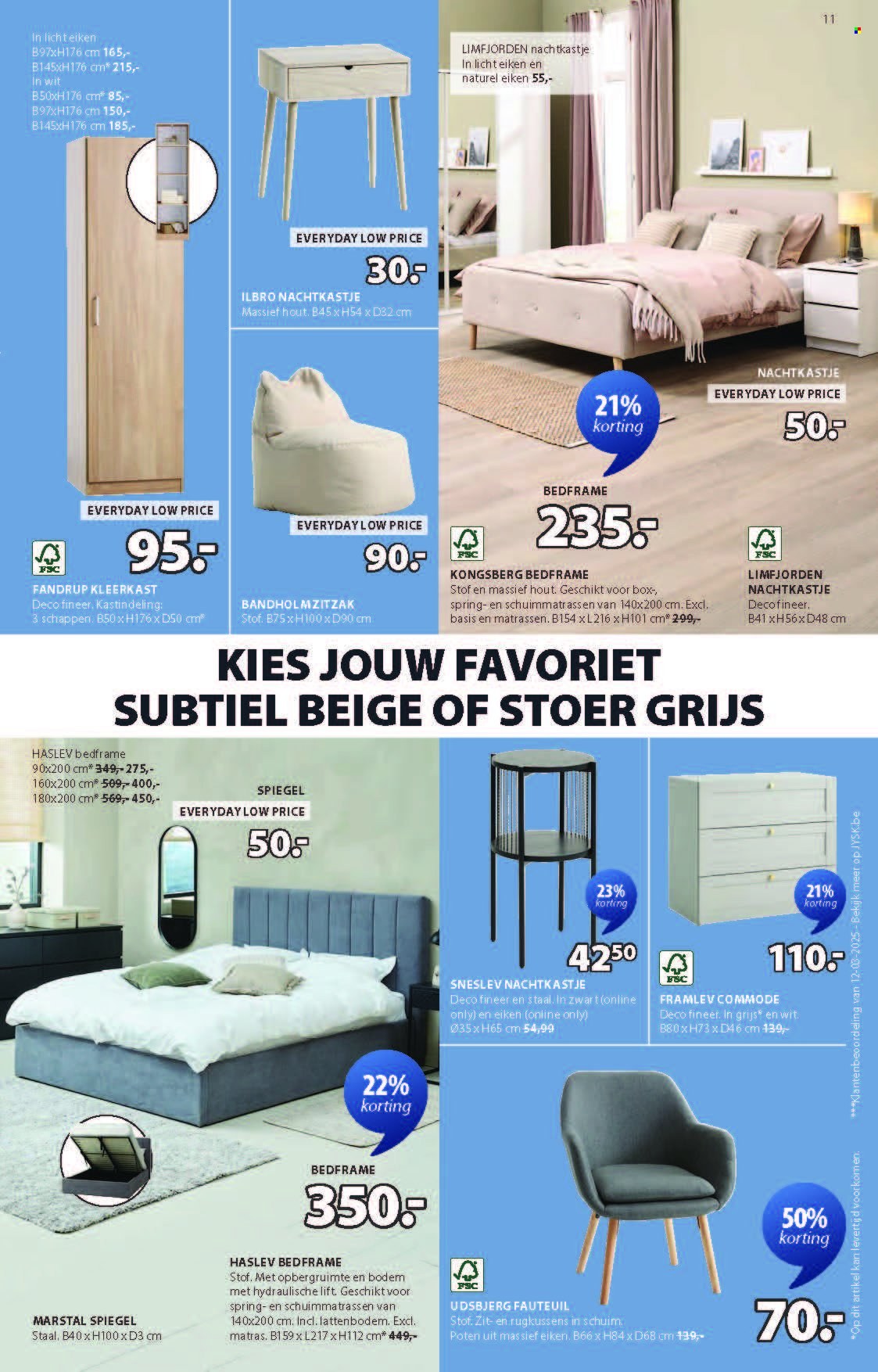 JYSK-aanbieding - 05/05/2025 - 18/05/2025. Pagina 1