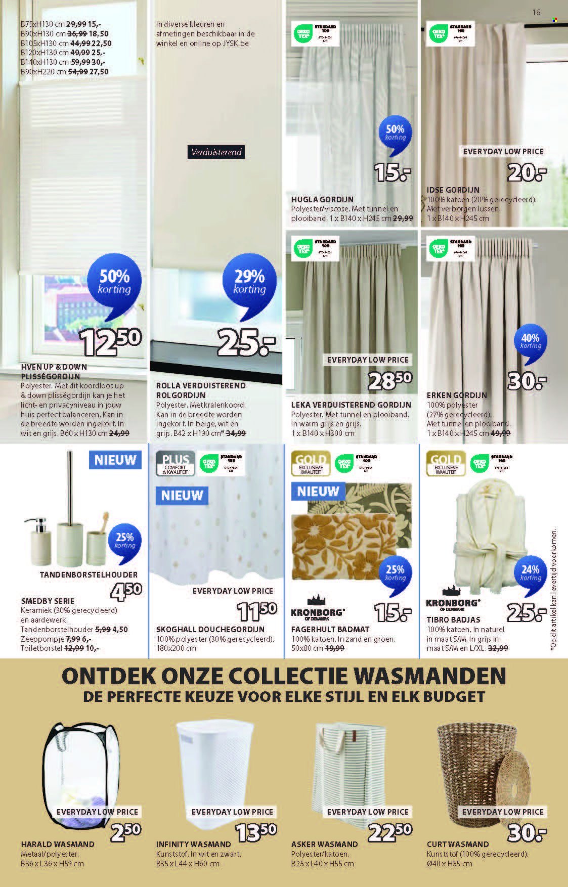 JYSK-aanbieding - 05/05/2025 - 18/05/2025. Pagina 1