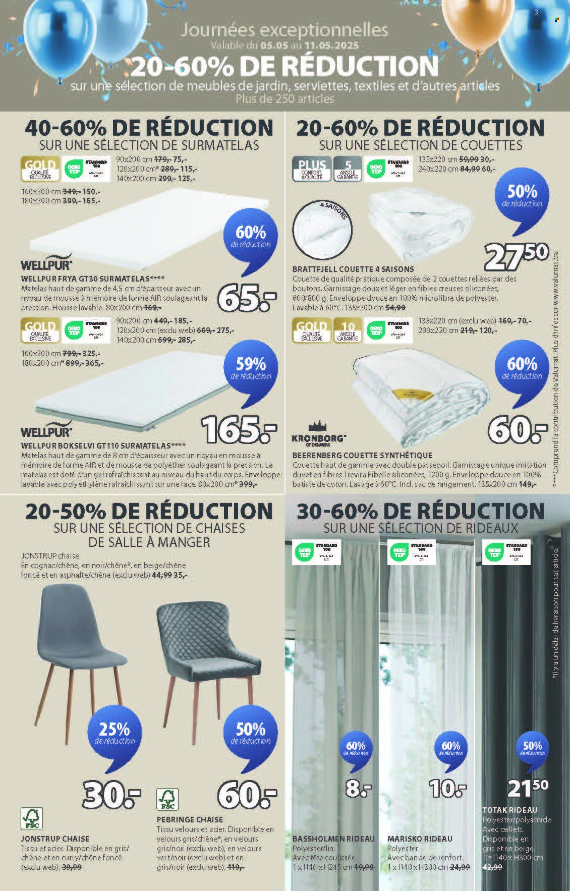 JYSK-aanbieding - 05/05/2025 - 18/05/2025. Pagina 1
