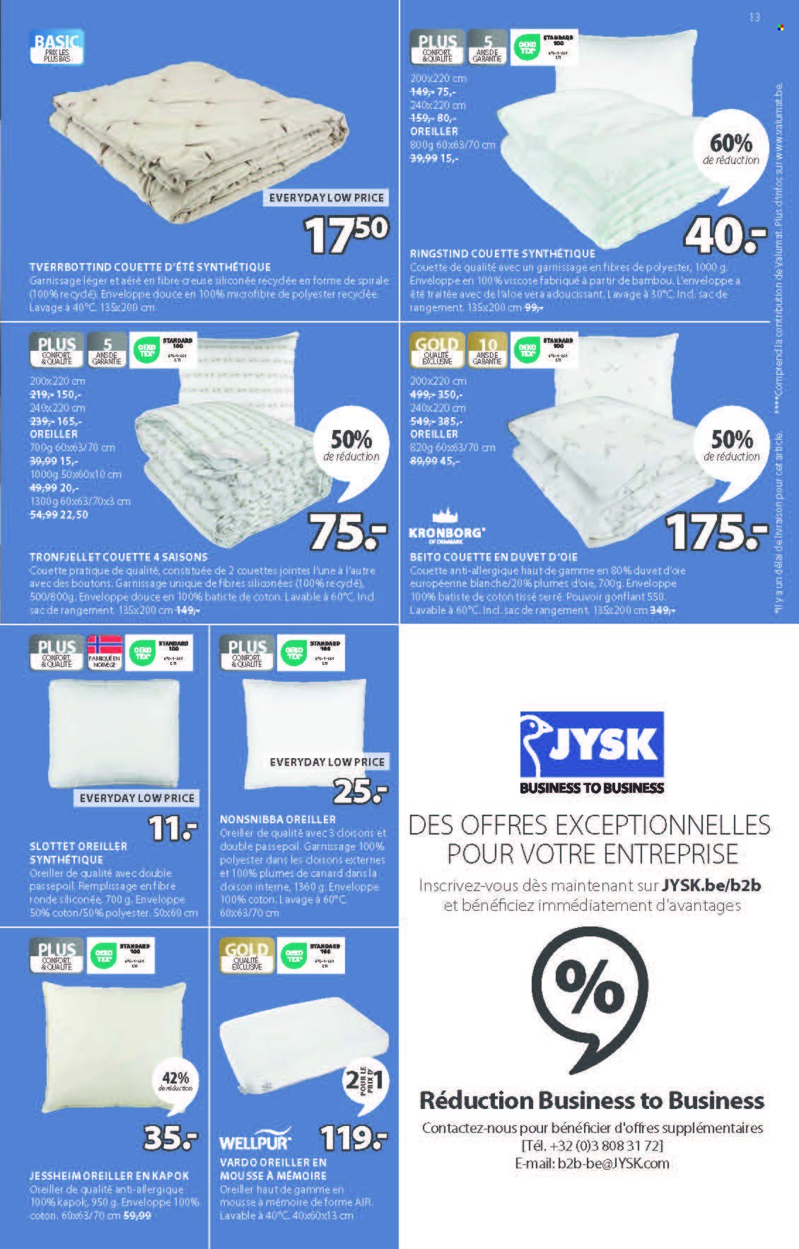 JYSK-aanbieding - 05/05/2025 - 18/05/2025. Pagina 1
