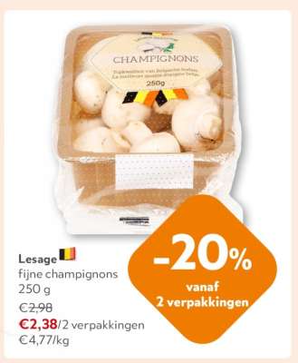 Lesage fijne champignons