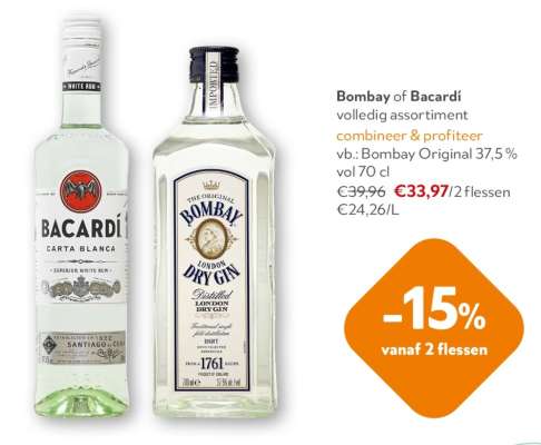 Bombay of Bacardí