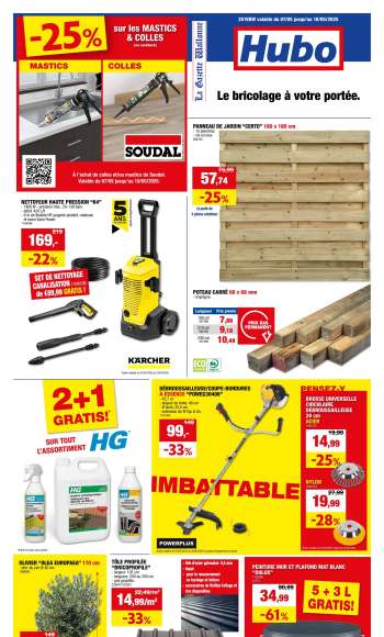 Hubo-aanbieding - 07/05/2025 - 18/05/2025.