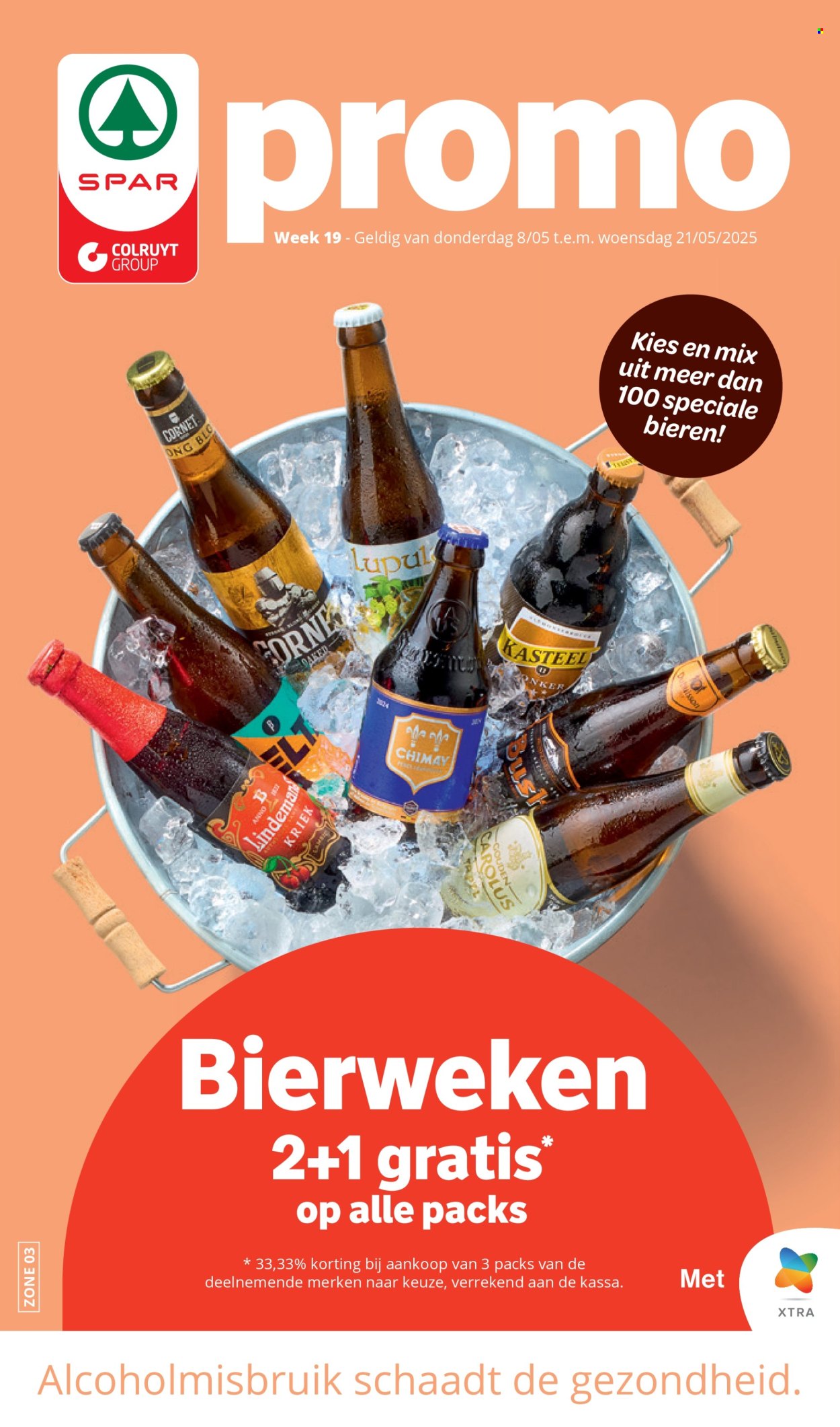 SPAR-aanbieding - 08/05/2025 - 21/05/2025. Pagina 1