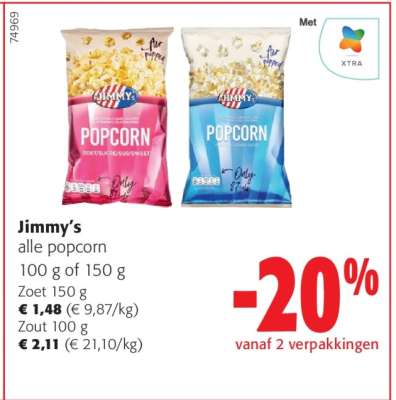 Jimmy's alle popcorn