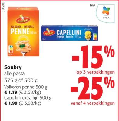Soubry alle pasta