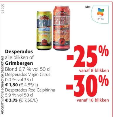 Desperados Virgin Citrus