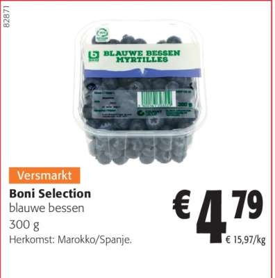 Boni Selection blauwe bessen