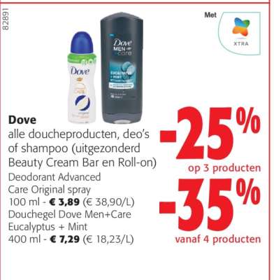 Dove Deodorant Advanced Care Original spray
