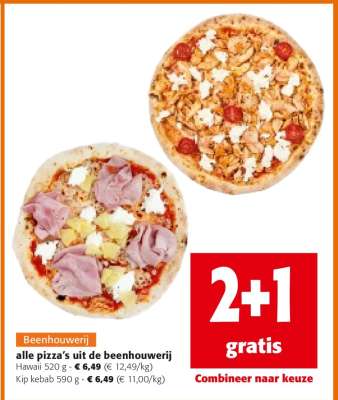 Beenhouwerij pizza