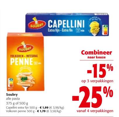 Soubry alle pasta