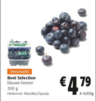 Boni Selection blauwe bessen