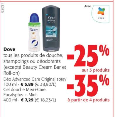 Dove Déo Advanced Care Original spray