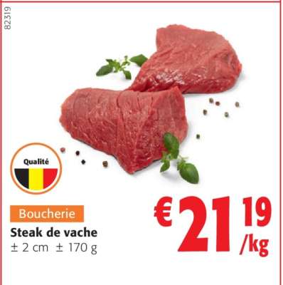 Steak de vache