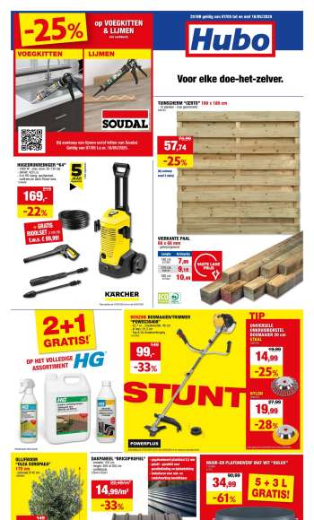 Hubo-aanbieding - 07/05/2025 - 18/05/2025.