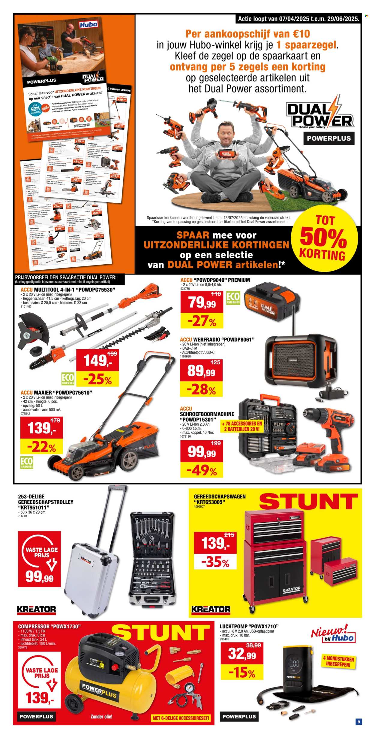 Hubo-aanbieding - 07/05/2025 - 18/05/2025. Pagina 1