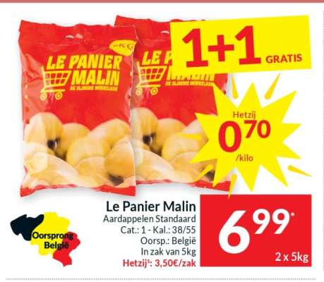 Le Panier Malin Aardappelen Standaard