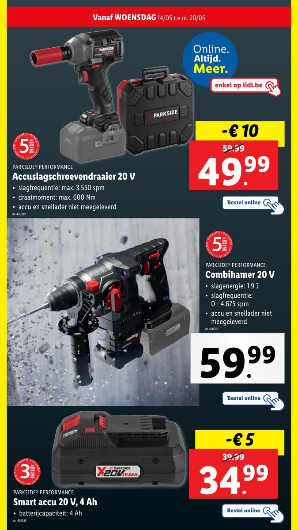 Lidl-aanbieding - 14/05/2025 - 20/05/2025. Pagina 1