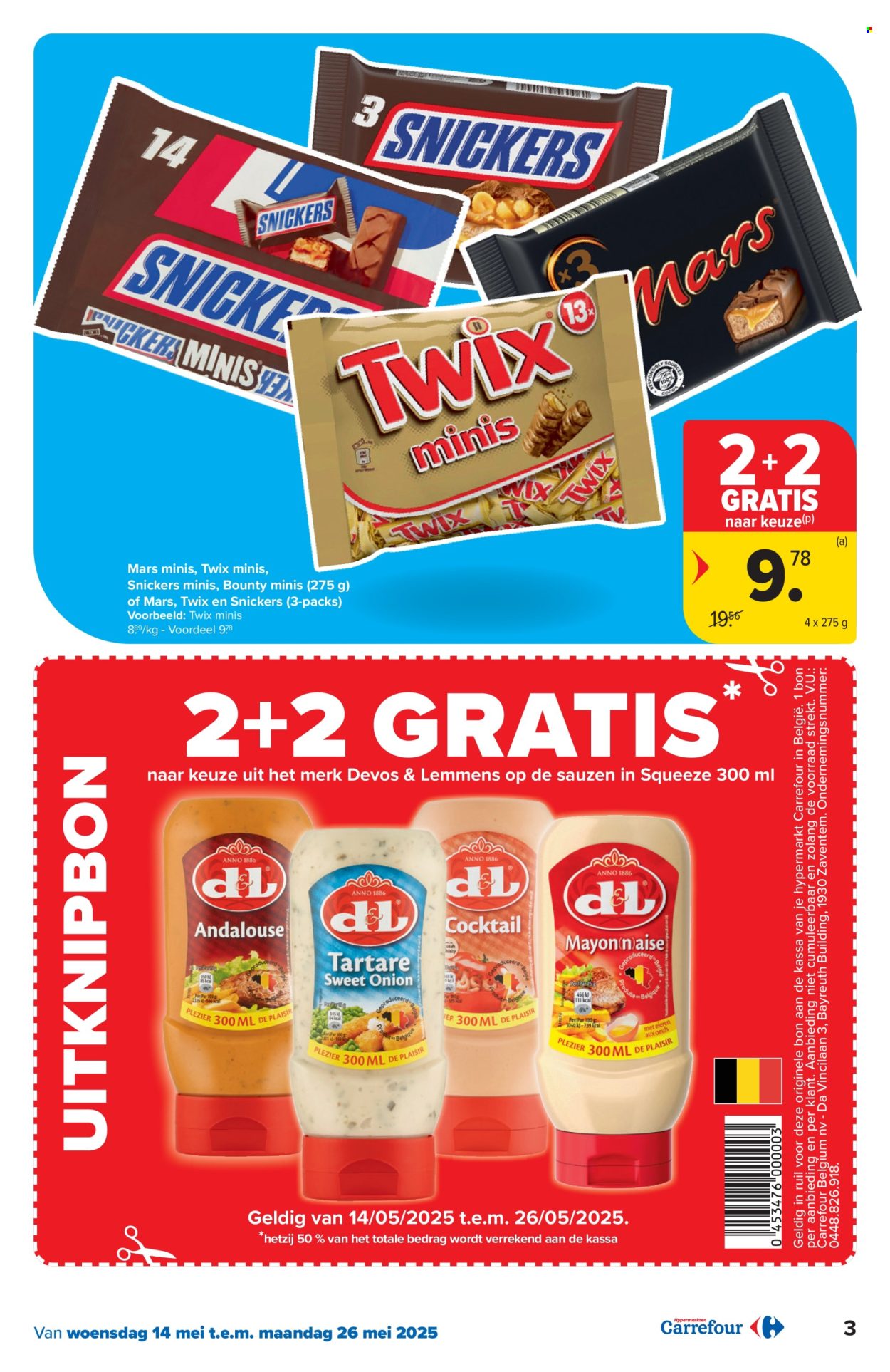 Carrefour hypermarkt-aanbieding - 14/05/2025 - 26/05/2025. Pagina 1