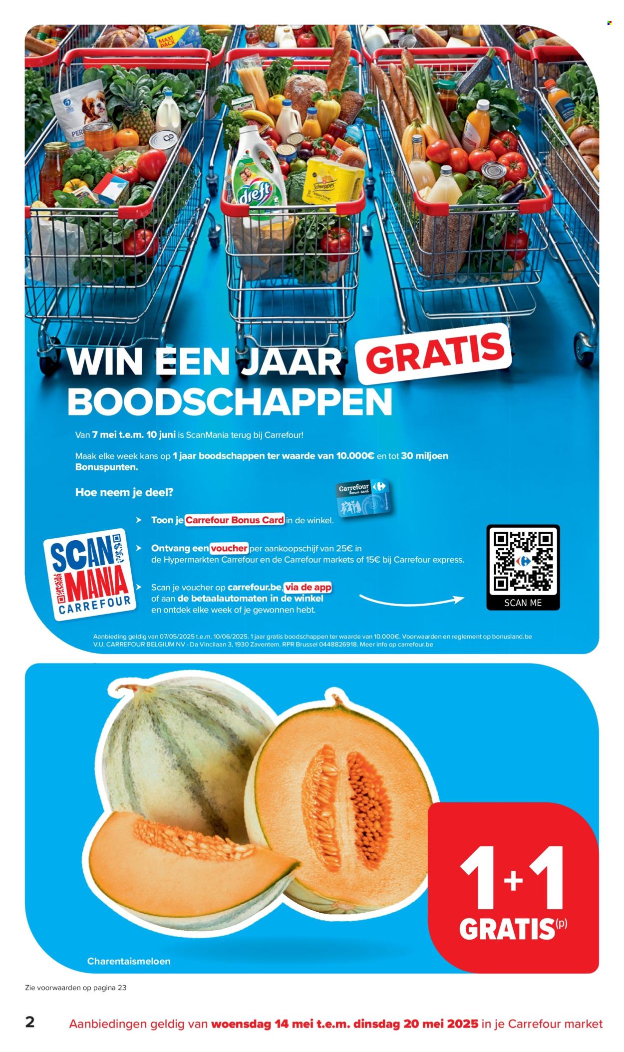 Carrefour market-aanbieding - 14/05/2025 - 20/05/2025. Pagina 1