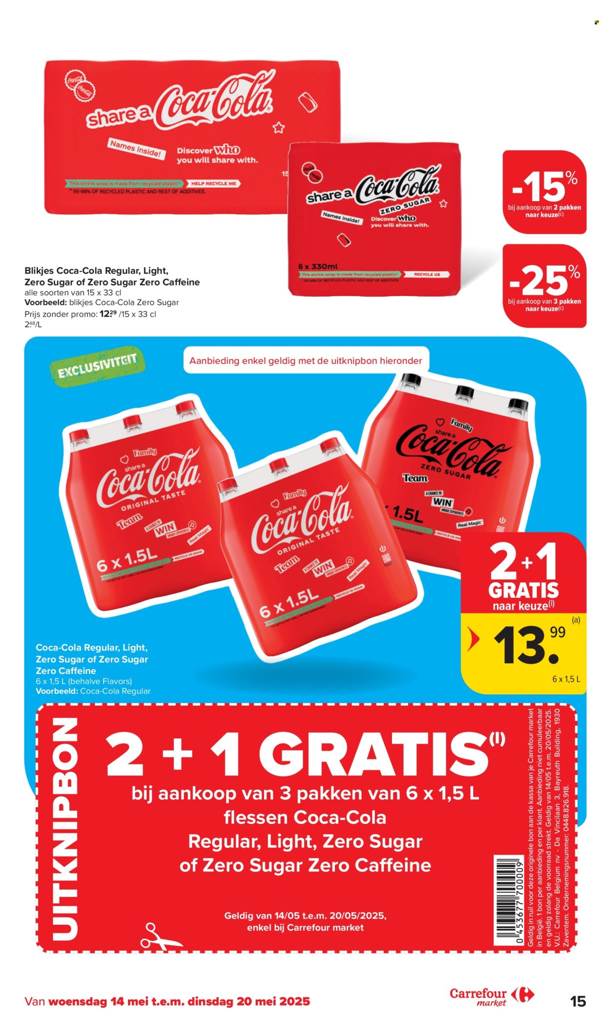 Carrefour market-aanbieding - 14/05/2025 - 20/05/2025. Pagina 1