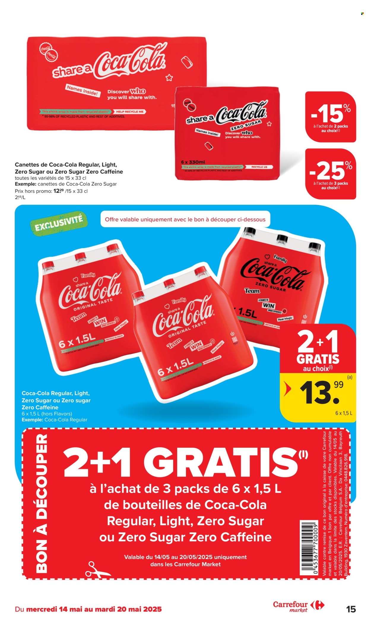 Carrefour market-aanbieding - 14/05/2025 - 20/05/2025. Pagina 1