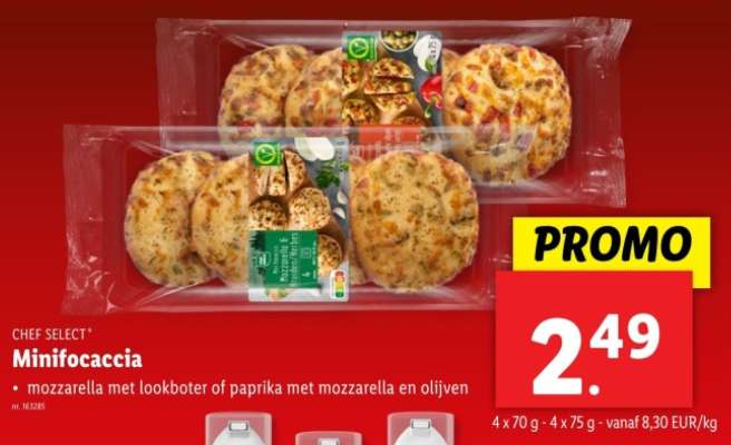 Chef Select Minifocaccia